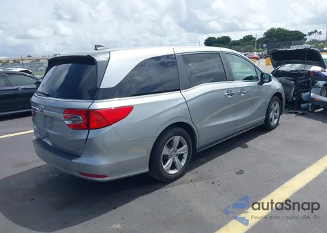 2019 Honda Odyssey Ex from USA, damaged, VIN 5FNRL6H56KB110234